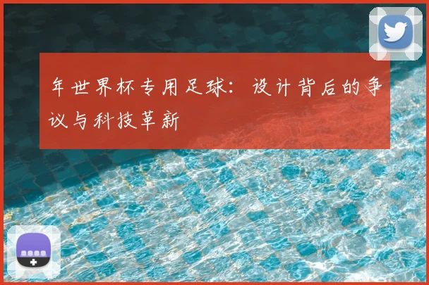 年世界杯专用足球：设计背后的争议与科技革新